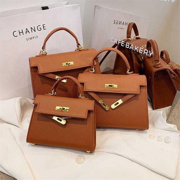 

15% off 2023 handbag kelly women's new high sense handbag fashionable solid color versatile one shoulder crossbody bag