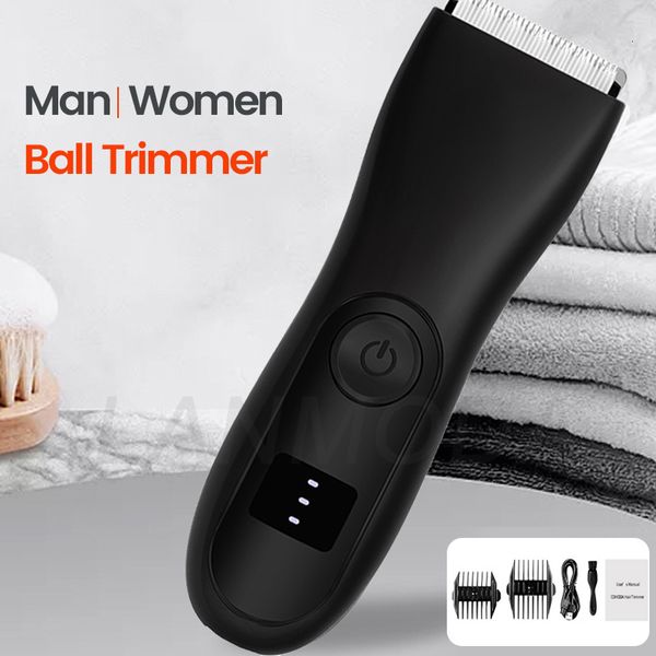 

epilator body hair trimmer for men balls women lady shaver hair removal bikini trimmer groin body shaver groomer quiet 230511