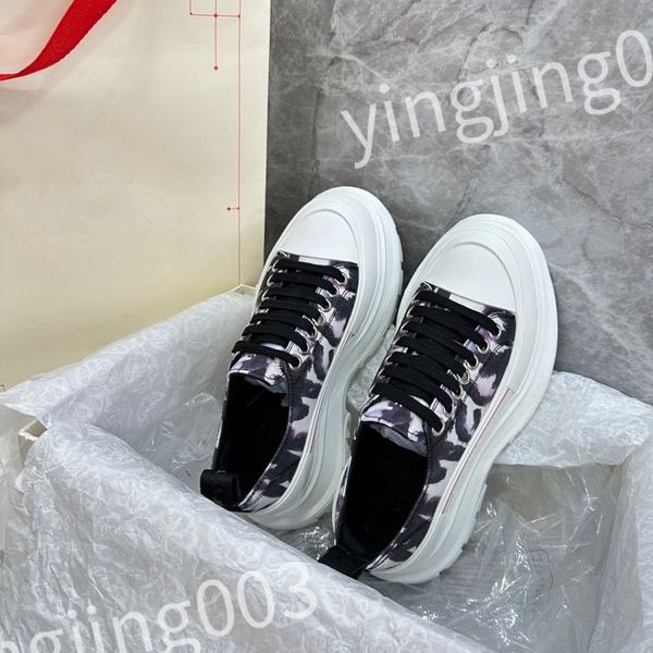 

new r woman's shoe leather lace up mens fashion platform sneakers white black mens womens casual shoes