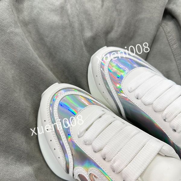 

casual shoes designer women leather lace-up sneaker fashion running trainers letters woman shoes flat printed gym sneakers, Red;white