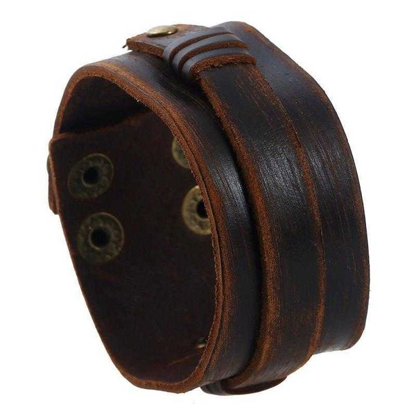 

vintage ornament woven mens cattle leather bracelet stable, Golden;silver
