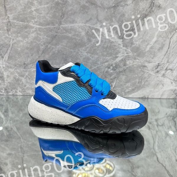 

2023 new designer woman's shoe leather lace up men fashion platform sneakers white black mens womens casual shoes