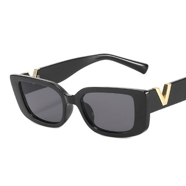 

sunglasses retro rectangle women designer vintage small frame sun glasses ladies classic black square solsunglasses, White;black