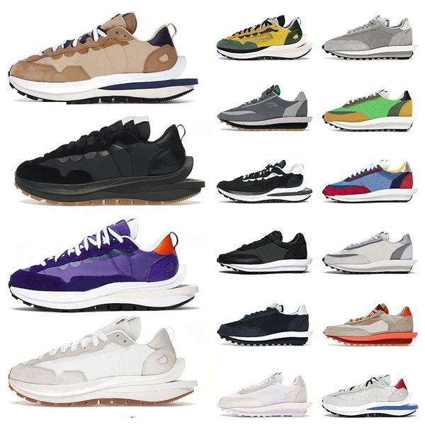 

sacais orange blaze ldv waffle vaporwaffle running shoes mens womens nylon white black sail gum sesame game royal fragment grey blue void gr