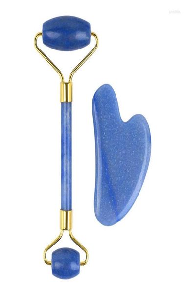 

massage tools jade roller gua sha set face scraping massager tool natural stone for beauty treatment lymph depuffing2476054
