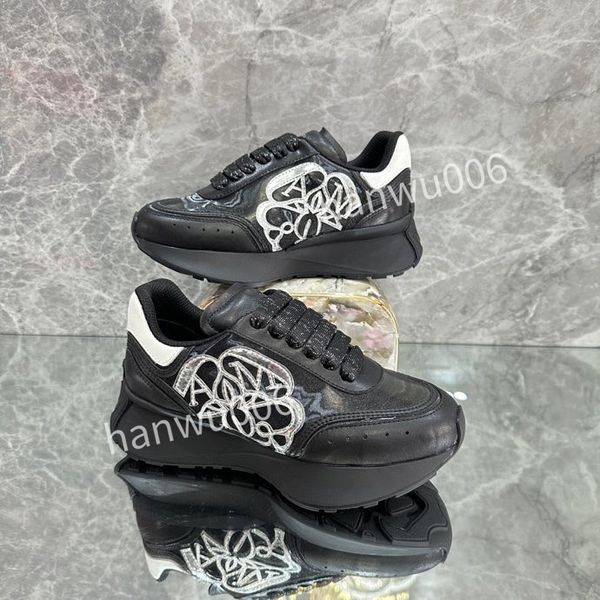 

2023women fashion casual shoes sneaker designer running shoes fashion channel sneakers luxury lace-up sports shoes casual classic sneakers, Black