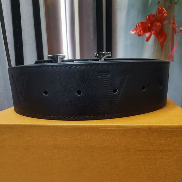 

l w belt m0449 men's leather letter hanging buckle classic style with plain leather interior collection style gift preferred exquisite, Black;brown