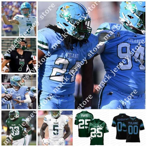 

football jerseys custom tulane green wave football jerseys 4 brett favre jersey 80 tyrick james 25 matt forte 11 patrick ramsey custom tulan, Black;red