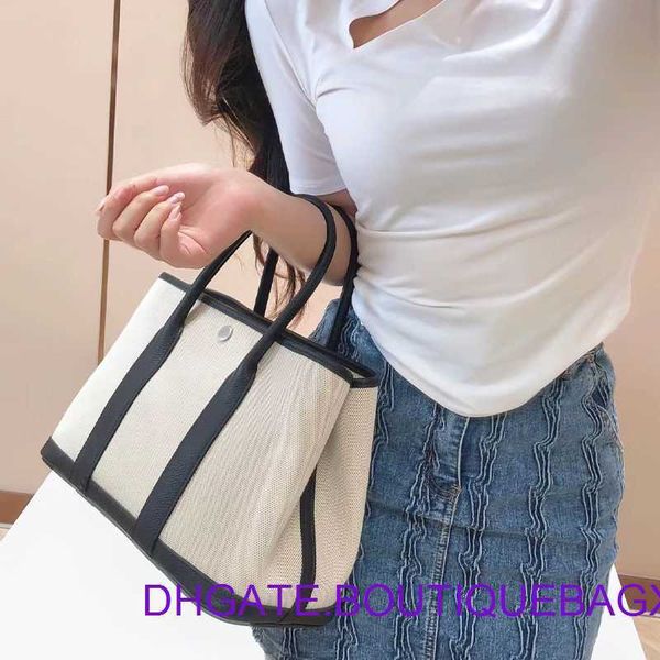 

original edition designer hremm party garden bags online store 2023 new genuine leather one shoulder crossbody tote canvas cowhide handbag l