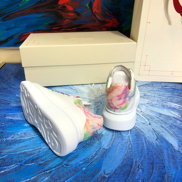 

2023 new luxury designer mens shoes sports shoes casual shoes women's travel flat shoes fashion platform leather retro 0426, Black