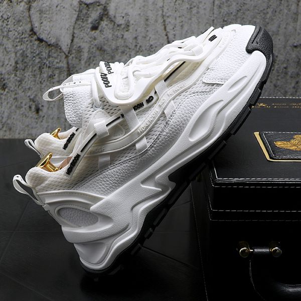 

men casual shoes lac-up men shoes lightweight comfortable breathable walking sneakers for man tenis masculino zapatillas hombre, Black