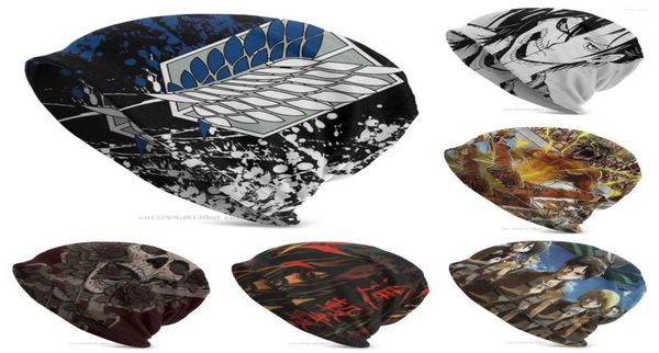 

berets knit hat special winter warm beanie caps attack on titan shingeki no kyojin anime skullies beanies ski cotton bonnet hats8884041, Blue;gray