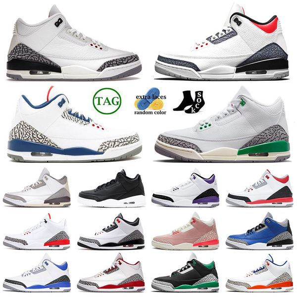 

designer wholesale 3s basketball shoe ma manire desert elephant international flight laser orange lucky green muslin rust pink ture blue dar