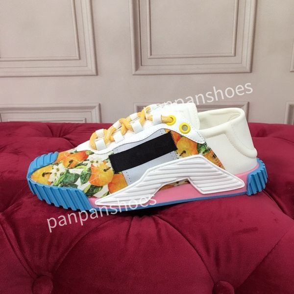 

2023fashion brand casual shoes women designer leather lace-up sneakers fashion lady flat running letters shoes platform sneaker, Black