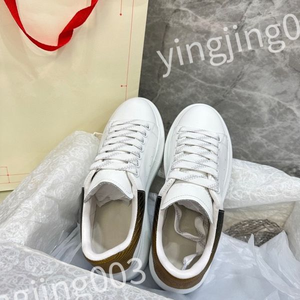 

new designer women's sports shoes genuine leather casual shoes men's sports shoes black white lacing four seasons shoes