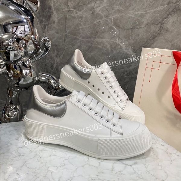 

brand men womens designer casual shoes classic do-old dirty shoes mid double height bottom trainers leather glitter golden quality, Black
