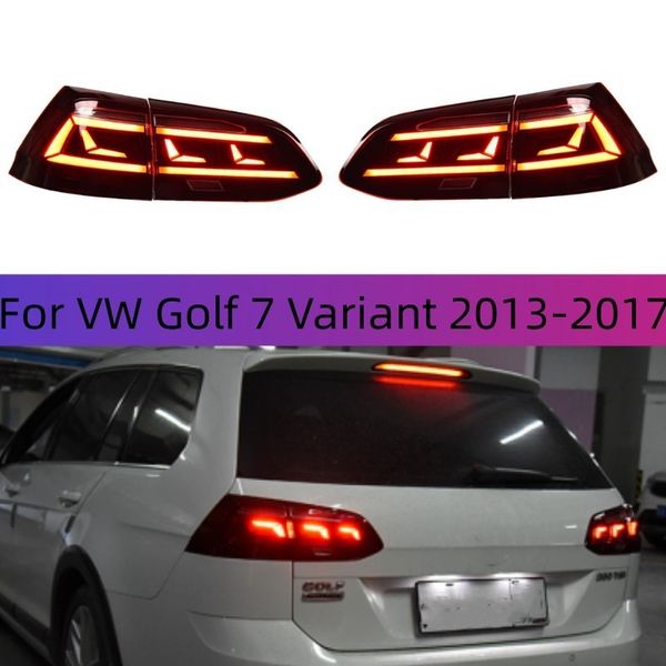 

car lights for volkswagen golf 7 variant 20 13-20 17 taillight assembly upgrade led auto running light brake lamp turn signal accessories