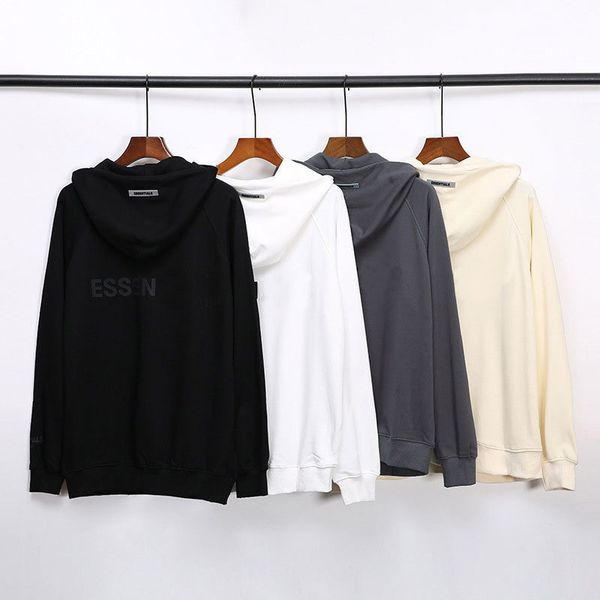 

ess casual zip up hoodie letter print sweatshirt men's hoodies sporty coat pullover women fashion long sleeve clothes oversize, Black