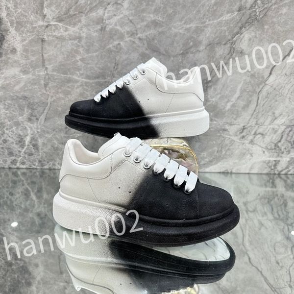 

2023 new luxury men shoes casual shoes sneakers designer man running outdoor sports design women's sneaker platform, Black