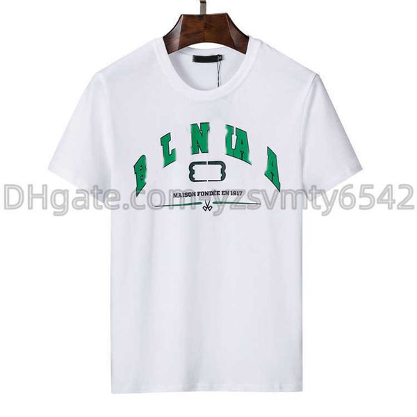 

summer t shirt mens womens designers t-shirts loose tees man casual shirt luxurys clothing streetwear shorts sleeve polos tshirts -3xl#04, Blue