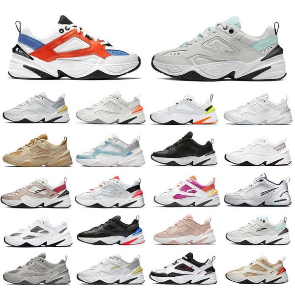 

m2k monarch the tekno dad sports ru shoes offs women mens designer zapatillas white sports trainers sneakers, Black