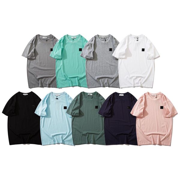 

designer toney men's t shirts island versized t shirt women fashion cotton summer stones and islands short sleeve tide stone men multic, White;black