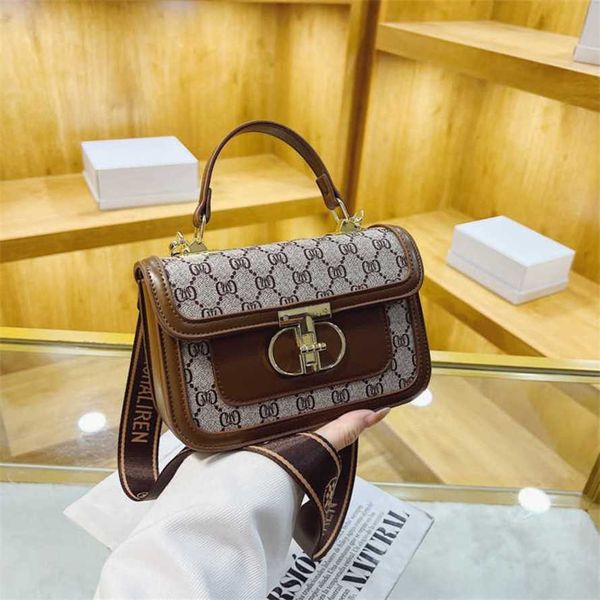 

15% off 2023 handbag advanced women's new fashion printing small square versatile one shoulder crossbody bag personalized handbag