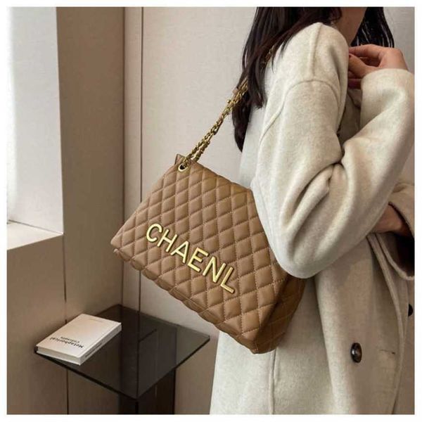 

21% off 2023 handbag advanced lingge chain tote for women's autumn/winter new fashion commuter large capacity one shoulder crossbody ba