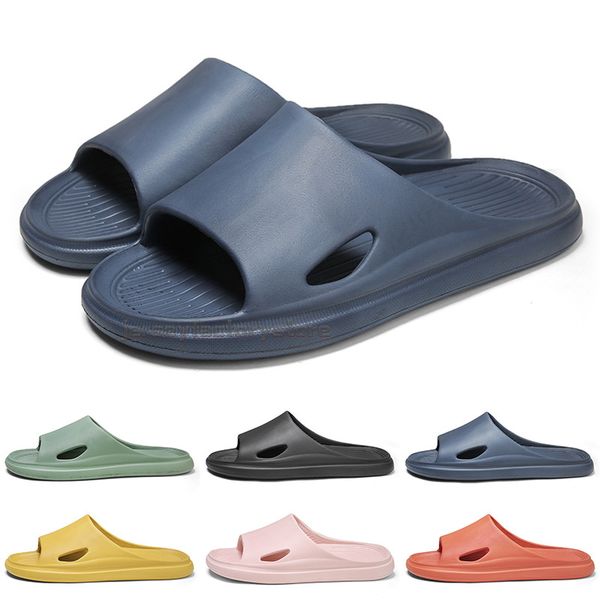 

men women summer light weight bathroom shower slippers silent practical couple slide comfortable soft mens womens home indoor outdoor beach, Black