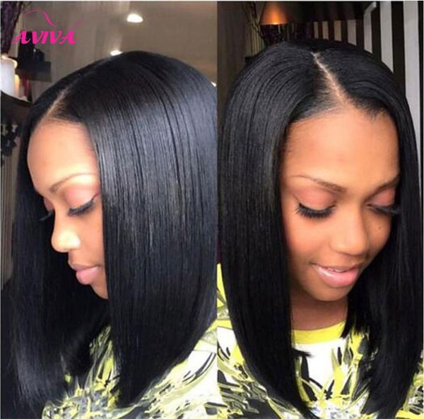 

brazilian straight virgin human hair weaves 100 unprocessed human hair extensions brazilian straight hair weave 4 bundles natural2386955, Black