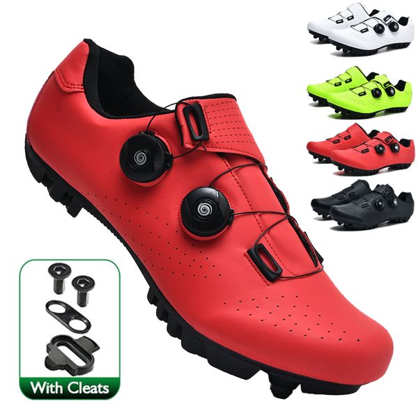 

dress shoes cycling sneaker mtb pedal bicycle flat mountain cleat rb speed footwear man women 2023 selflocking 230510, Black