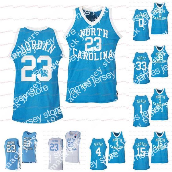 

basketball jerseys custom ncaa north carolina 23 michael blue heritage road jersey anthony harris armando bacot leaky black vince carter r.j, Black;red