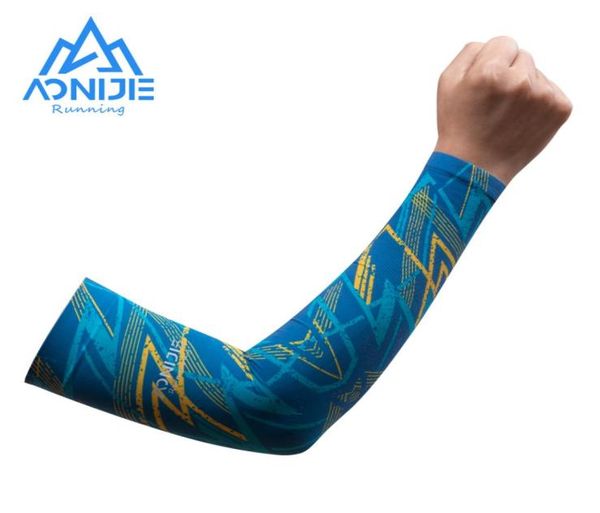 

sports safetyarm warmers aonijie e4119 colorful sleeves summer arm sleeve oversleeve upf50 for running cycling7485393, Black;red