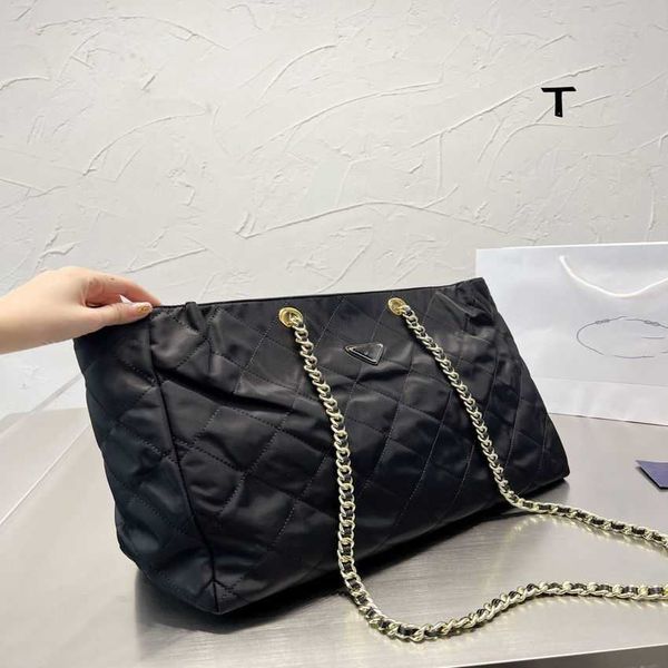 

50% off 2023 handbag p marriage commuter tote nylon big leisure women's large capacity shoulder chain bag fashion