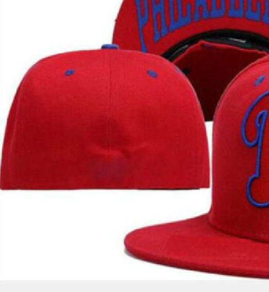 

men's philadelphia baseball full closed caps summer navy letter bone men women black color all 32 teams casual sport flat fitted hats a, Blue;gray