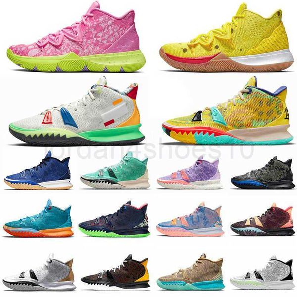 

2023 7 s 5s basketball shoes collection special fx pre-heat viii kyrie men gold daybreak beach vibes sisterhood icons of sport citron pulse