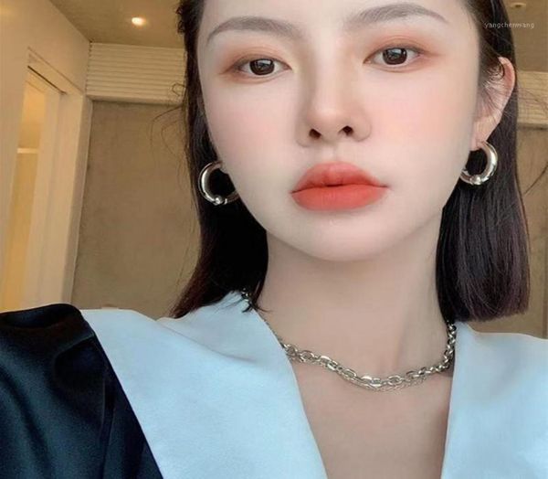 

justine clenquet necklace mona same paragraph european and american punk fashion female jewelry for wedding lovers gifts chains8263170, Silver
