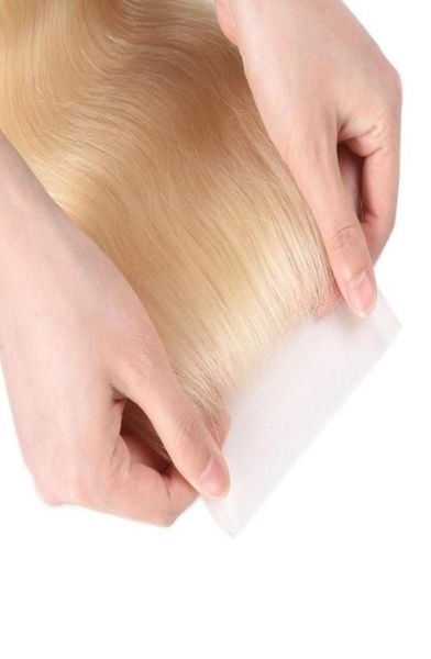 

613 body wave with baby hair bleached knots remy 4x4 lace closures4704169, Black;brown