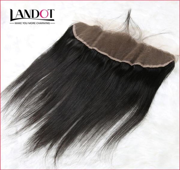 

grade 8a malaysian silky straight lace frontal closure size 134 full lace frontal 100 unprocessed virgin human hair closures nat8500157, Black;brown