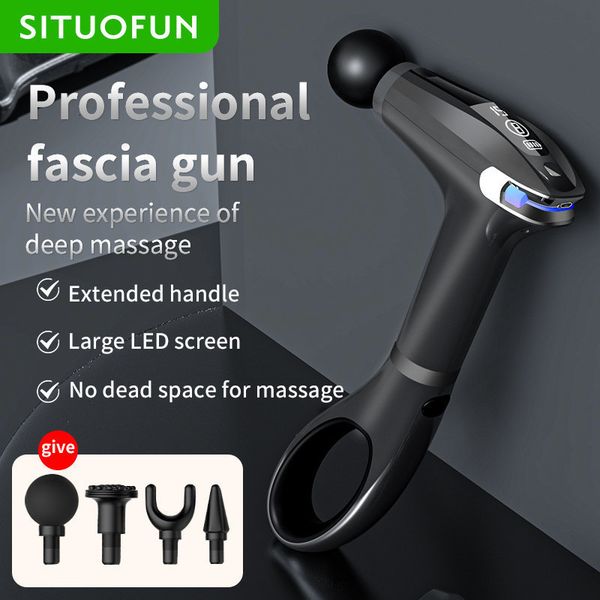 

full body massager situofun pemijat perpanjangan profesional otot jaringan dalam elektrik untuk kebugaran pereda nyeri punggung dan leher se