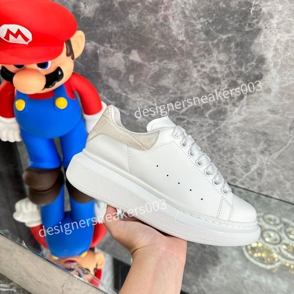 

brand fashion men women designer casual shoes classic do-old dirty shoes mid double height bottom trainers leather glitter golden quality202, Black