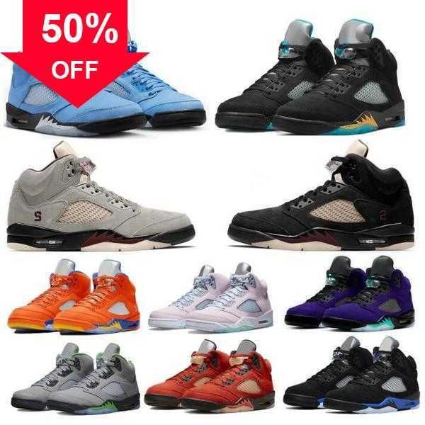 

shoes mens jumpman 5 unc aqua georgetown easter a ma maniere green bean retro black metallic dark concord 5s woman trainer sneaker