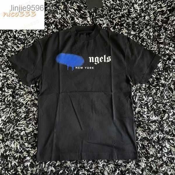 

23ss mens t shirt city limited letters black purple white pink yellow red women with the same casual all-match t-shirt s-xl 10s3q, White;black