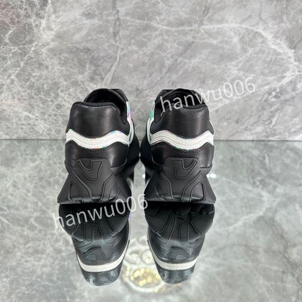 

new womens fashion casual shoes sneaker designer running shoes fashion channel sneakers luxury lace-up sports shoes casual classic sneakers, Black