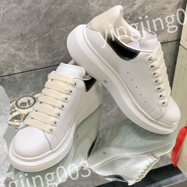 

mens women fashion casual shoes loafers designer classic rubber platform leisure comfort four seasons shoes, Black