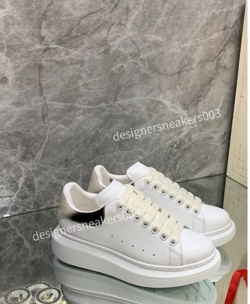 

new fashion men women designer casual shoes classic do-old dirty shoes mid double height bottom trainers leather glitter golden quality, Black