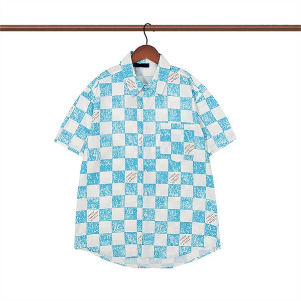 

2023men's casual shirts luxury business fashion men shirts summer short sleeve classic striped coat polos advanced popular clothes 046, White;black