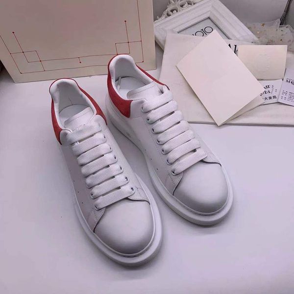 

excellent designer shoes classic casual shoes sneakers platform luxury men women sneaker leather 0426, Black