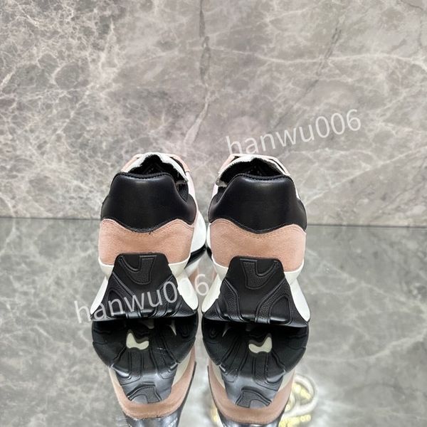 

new fashion casual shoes sneaker designer running shoes fashion channel sneakers lace-up sports shoes casual classic sneakers2023, Black
