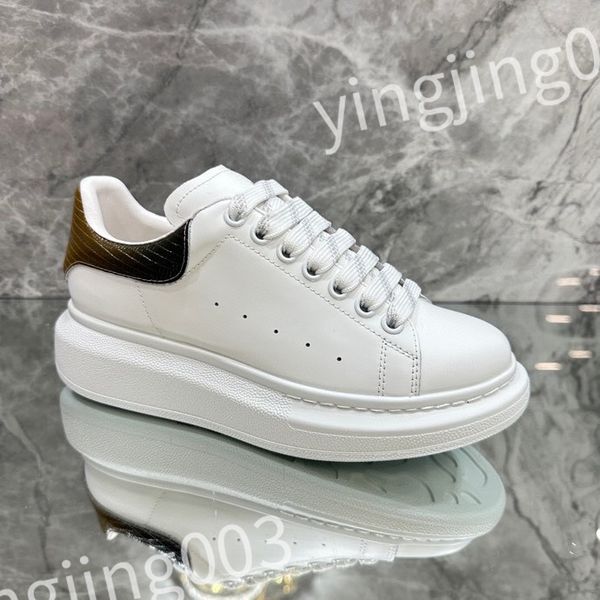 

2023 new designer women's sports shoes genuine leather casual shoes men's sports shoes black white lacing four seasons shoes